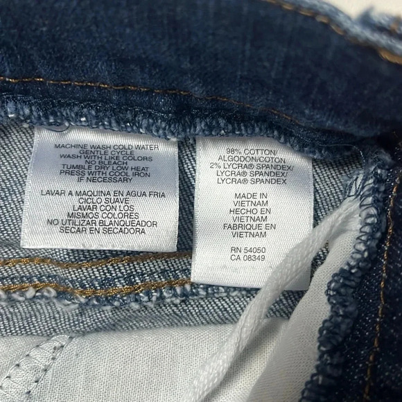 Jones New York signature stretch jeans size 12 cotton blend pockets - Picture 16 of 16